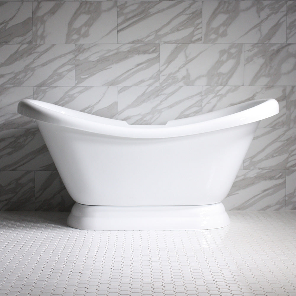SanSiro HLDSPD59, 59-inch pedestal tub