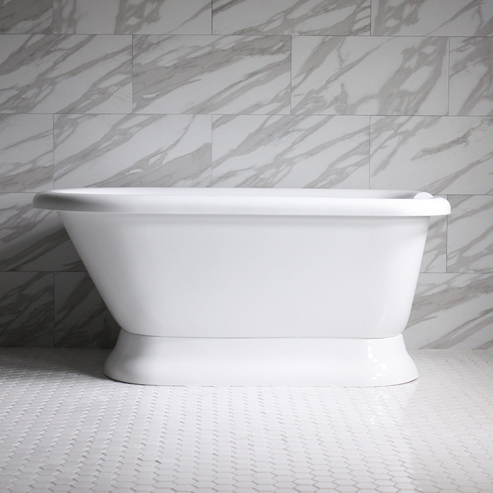 SanSiro HLFLPD53, 53-inch pedestal tub