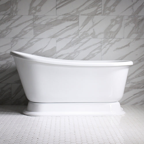 SanSiro HLSWPD54, 54-inch pedestal tub