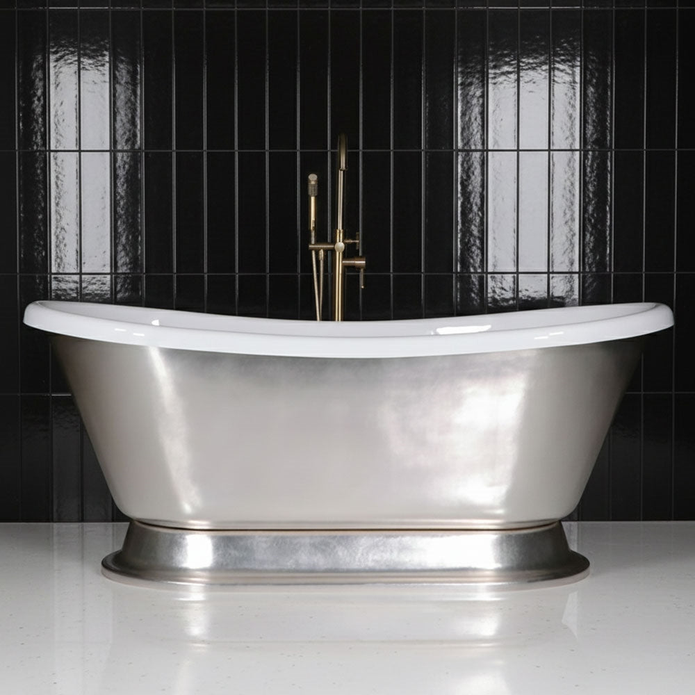 Calypso Aries 59USLPD, 59-inch pedestal tub