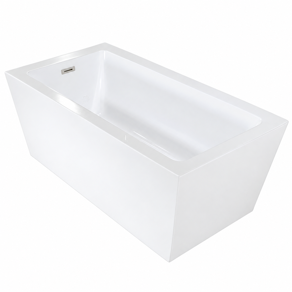 59" x 34" Air Jetted Tub “SanSiro Asti 59EAJ” Reinforced Acrylic