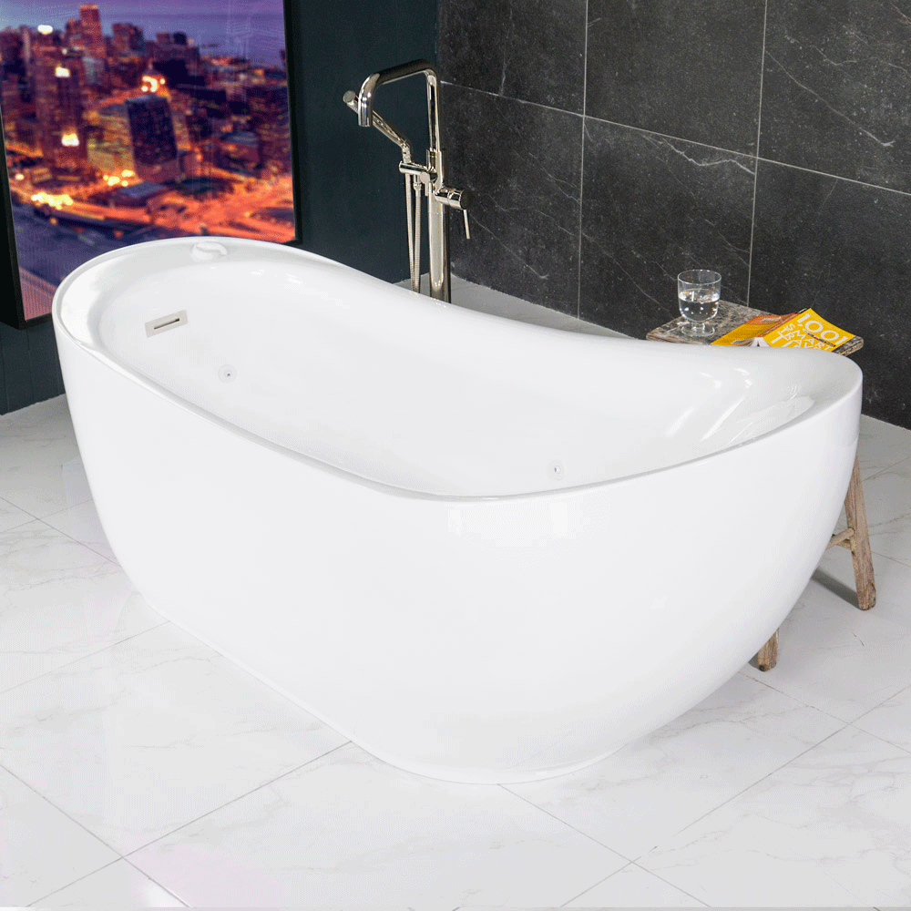 SanSiro Feronia 71EWJ, 71-inch whirlpool jetted tub